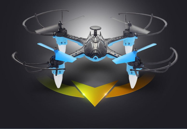 Gyros Drone 6-Axis One Botton Fixed Point - Fixed Height 2.4 GHz Black