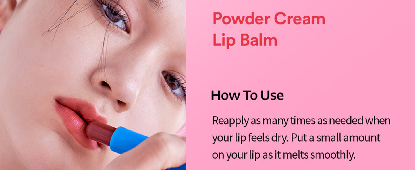 TOCOBO Powder Cream Lip Balm 032 Rose Petal 3.5g / 0.12 oz.