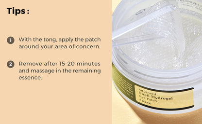 COSRX Advanced Snail Hydrogel Eye Patch  60 Patches / 3.17 oz.