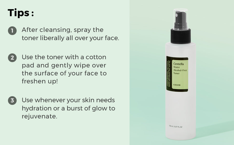 COSRX Centella Water Alcohol-Free Toner 150ml / 5.07 fl. oz
