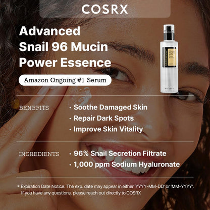 COSRX Advanced Snail 96 Mucin Power Essence 100 mL/3.38 fl. oz.