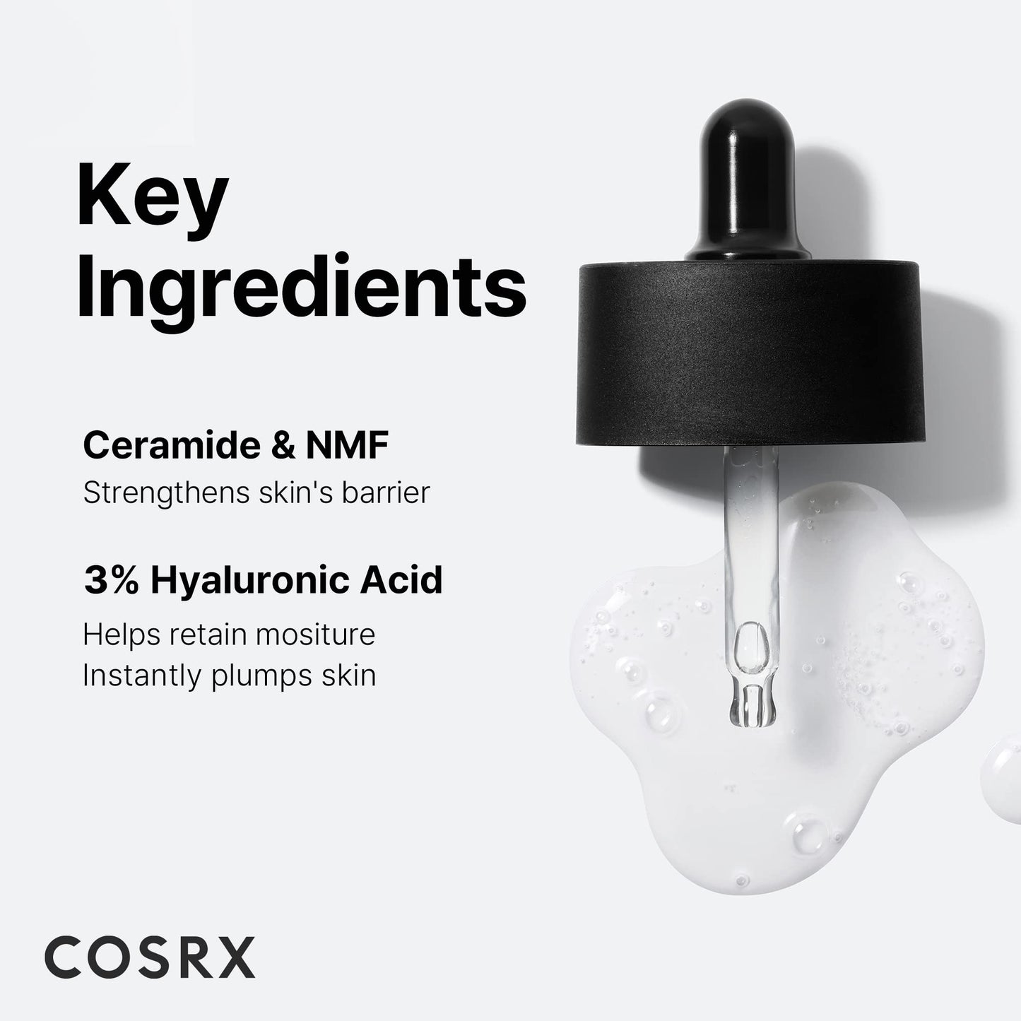 COSRX The Hyaluronic Acid 3 Serum 20ml / 0.67 fl. oz.