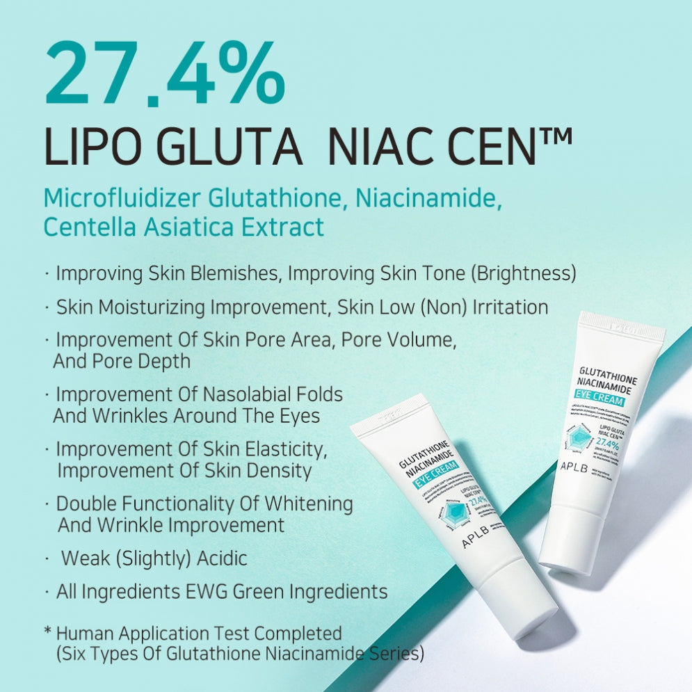 APLB Glutathione Niacinamide Eye Cream 20ml / 0.68 fl. oz.