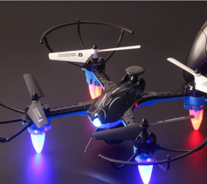 Gyros Drone 6-Axis One Botton Fixed Point - Fixed Height 2.4 GHz Black