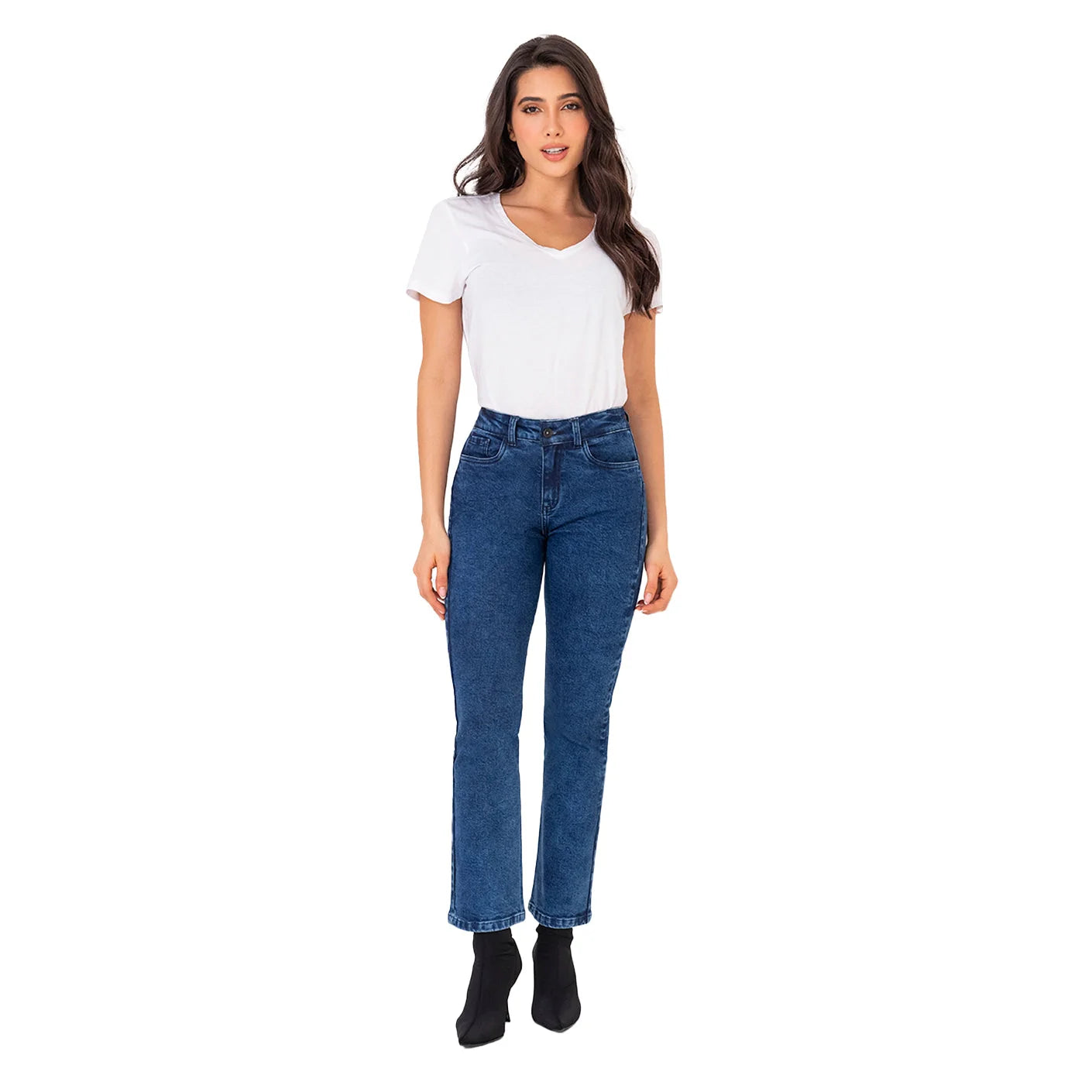 BUM LIFT MOM STRAIGHT COLOMBIAN JEANS 212359 FOR WOMEN