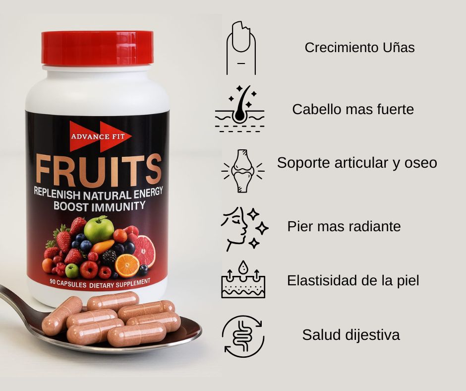 Advance Fit Fruits Dietary Supplement 90 Capsules