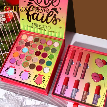 Kevin & Coco 33 Color Eye Shadow Make up Set