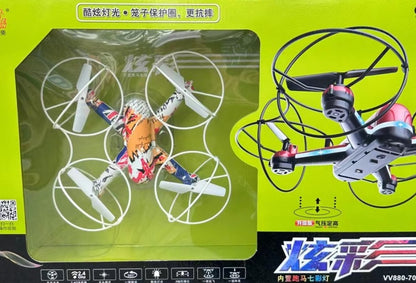 Drone Colorful Lights  6CH Remote Control Quad Copter