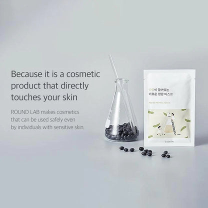 ROUND LAB Soybean Nourishing Sheet Mask 1PC (0.9 fl. oz (27ml)/pouch)