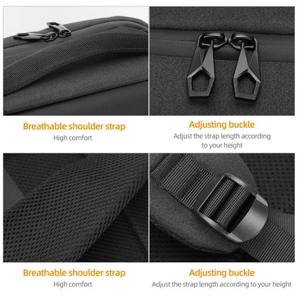 Laptop Backpack Hard Shell 15.6 inch Waterproof Breathable Bag