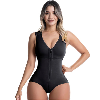 Panty Bodysuit Shapewear with Built-in Bra 055Z | Postpartum And Daily Use | Powernet