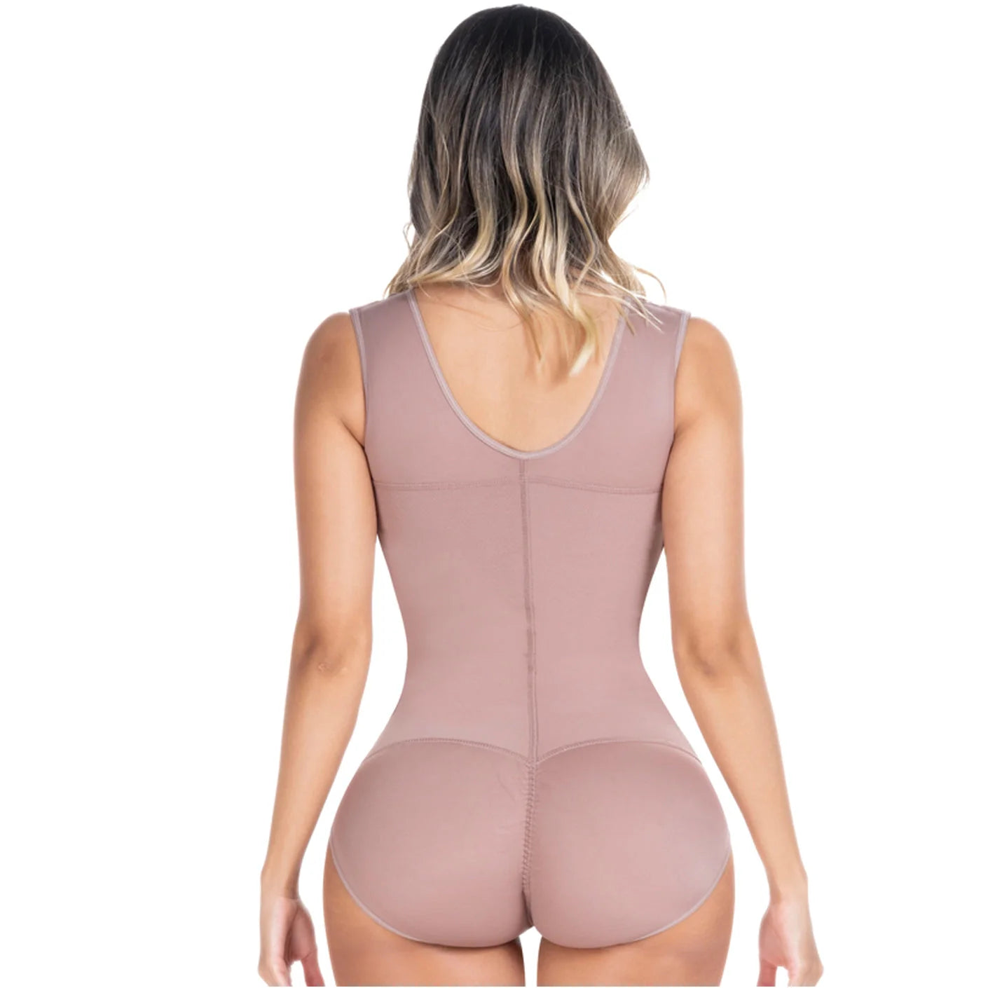 PANTY BODYSUIT SHAPEWEAR WITH BUILT-IN BRA 056BF | POSTPARTUM AND DAILY USE | POWERNET