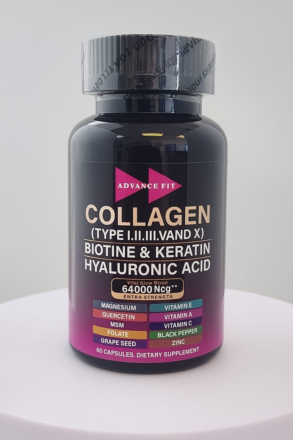 Advance Fit Collagen 60 Capsules Dietary Supplement