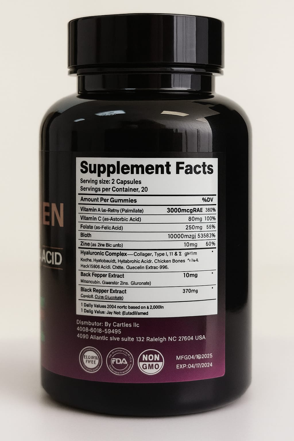 Advance Fit Collagen 60 Capsules Dietary Supplement