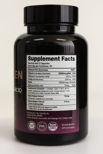 Advance Fit Collagen 60 Capsules Dietary Supplement