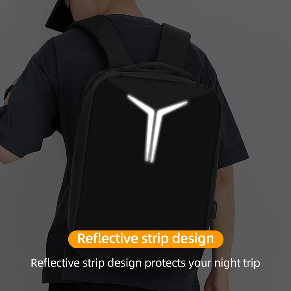 Laptop Backpack Hard Shell 15.6 inch Waterproof Breathable Bag