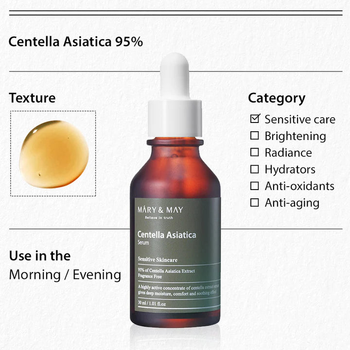 Mary & May Centella Asiática Serum 30ml / 1.01 fl. oz.