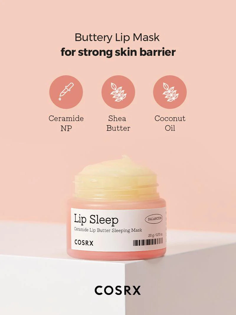 COSRX Balancium Ceramide Lip Butter Sleeping Mask 20g / 0.70 fl. oz.