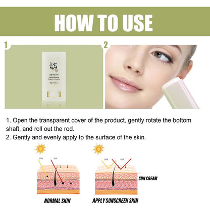 Beauty of Joseon Matte Sun Stick: Mugwort + Camelia (SPF 50+ PA++++) 18g / 0.63 fl oz.