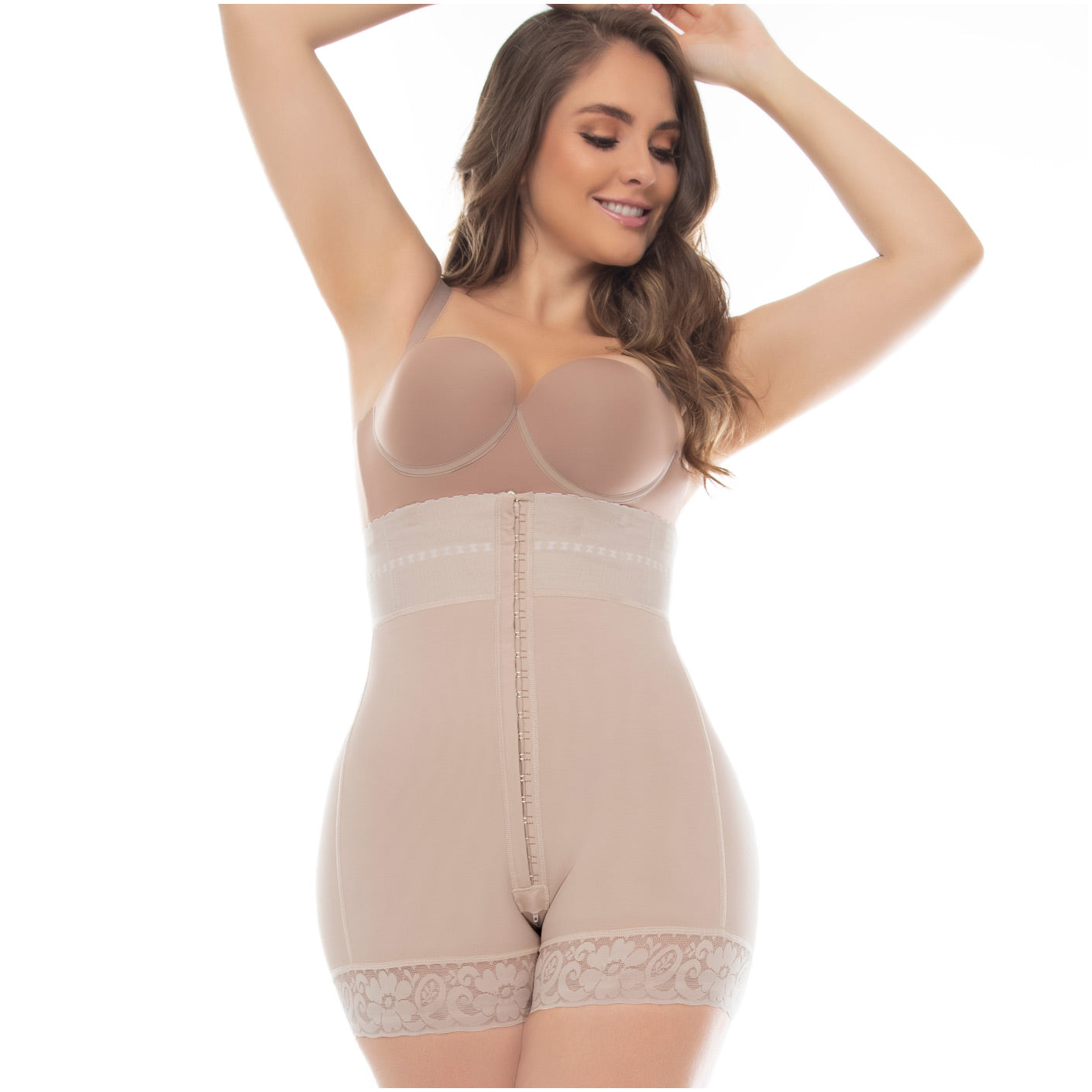 Butt Lifter 6204 Tummy Control Mid Thigh Shapewear Shorts