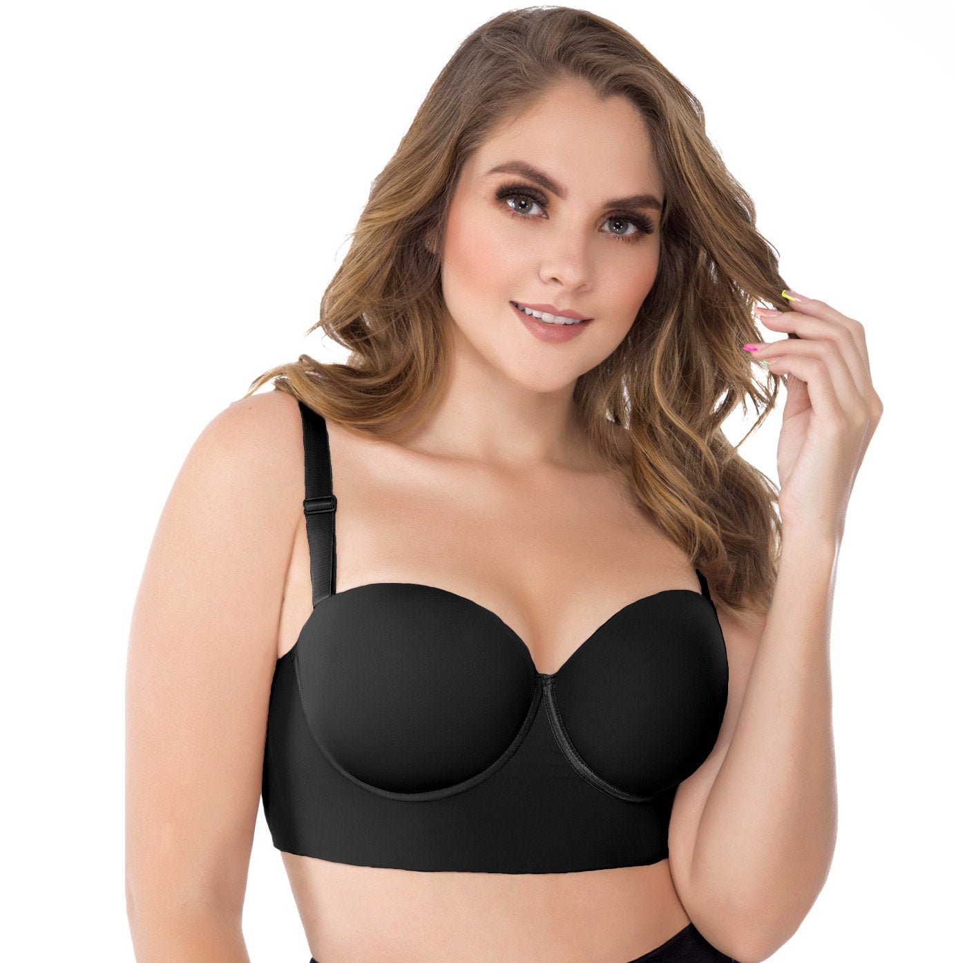 Firm Control Strapless Bra For Women 8034 | Powernet